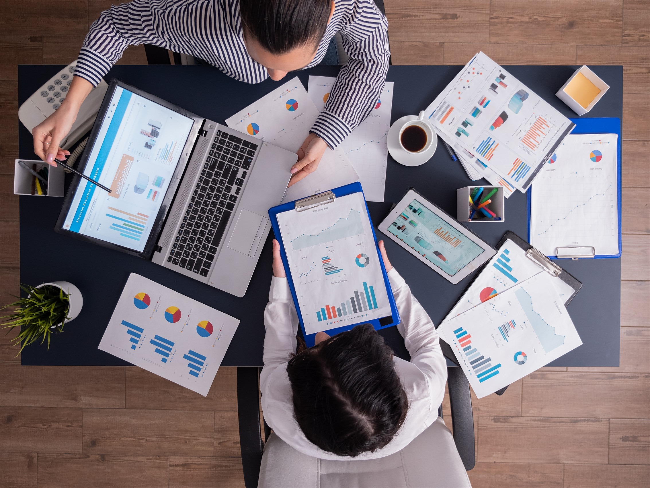 Analytics workspace prepared for data intelligence planning