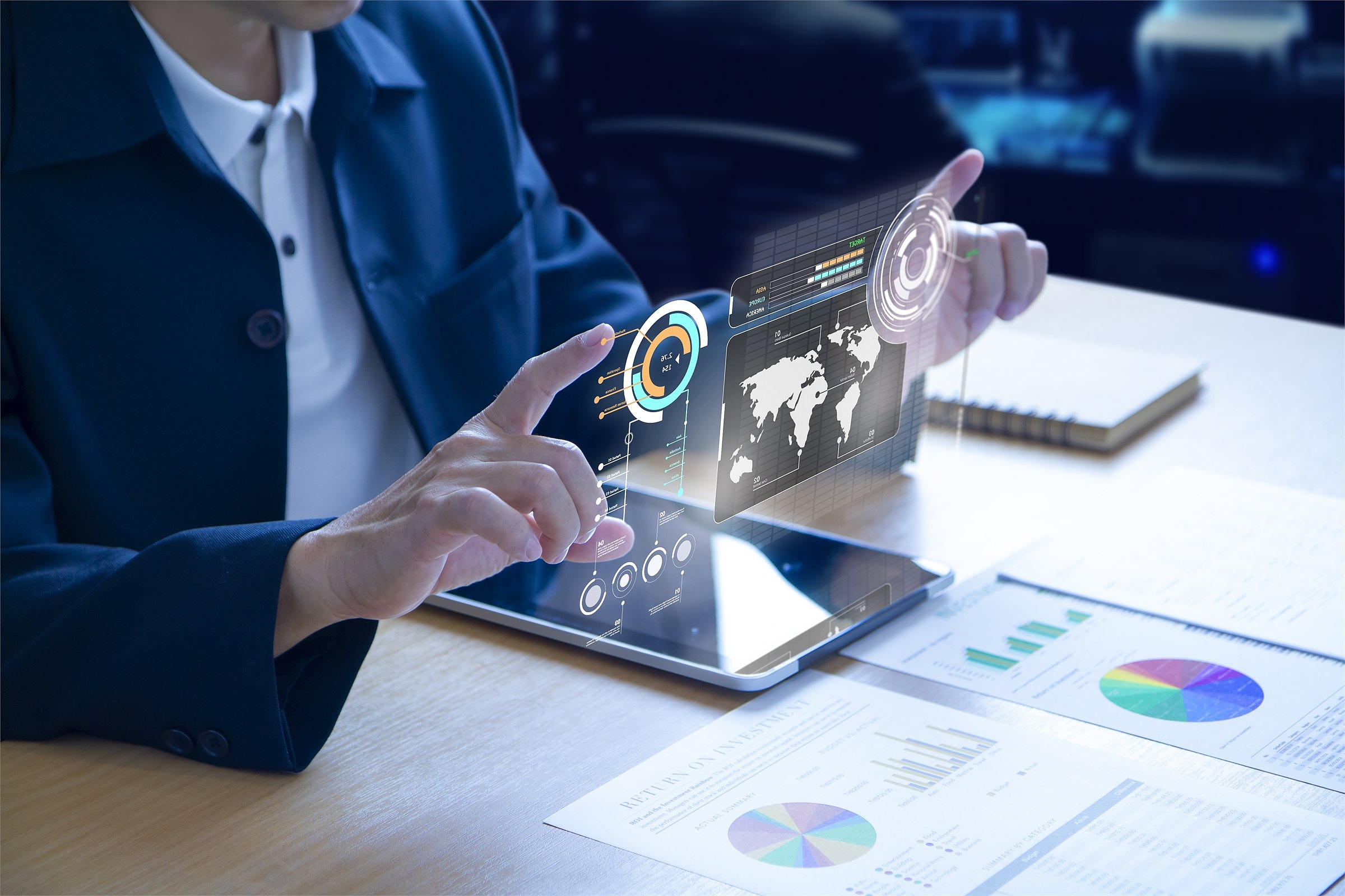 Business analytics and data science dashboard