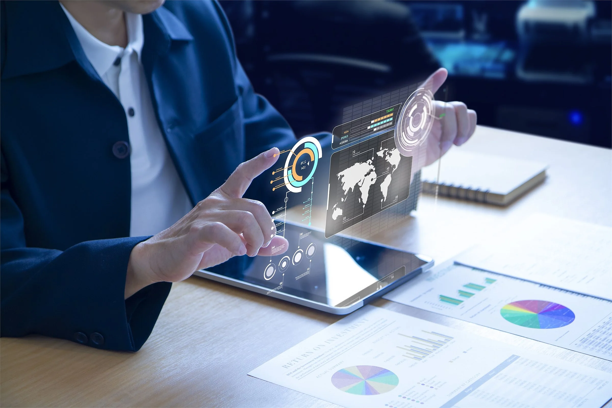 Business analytics and data science dashboard