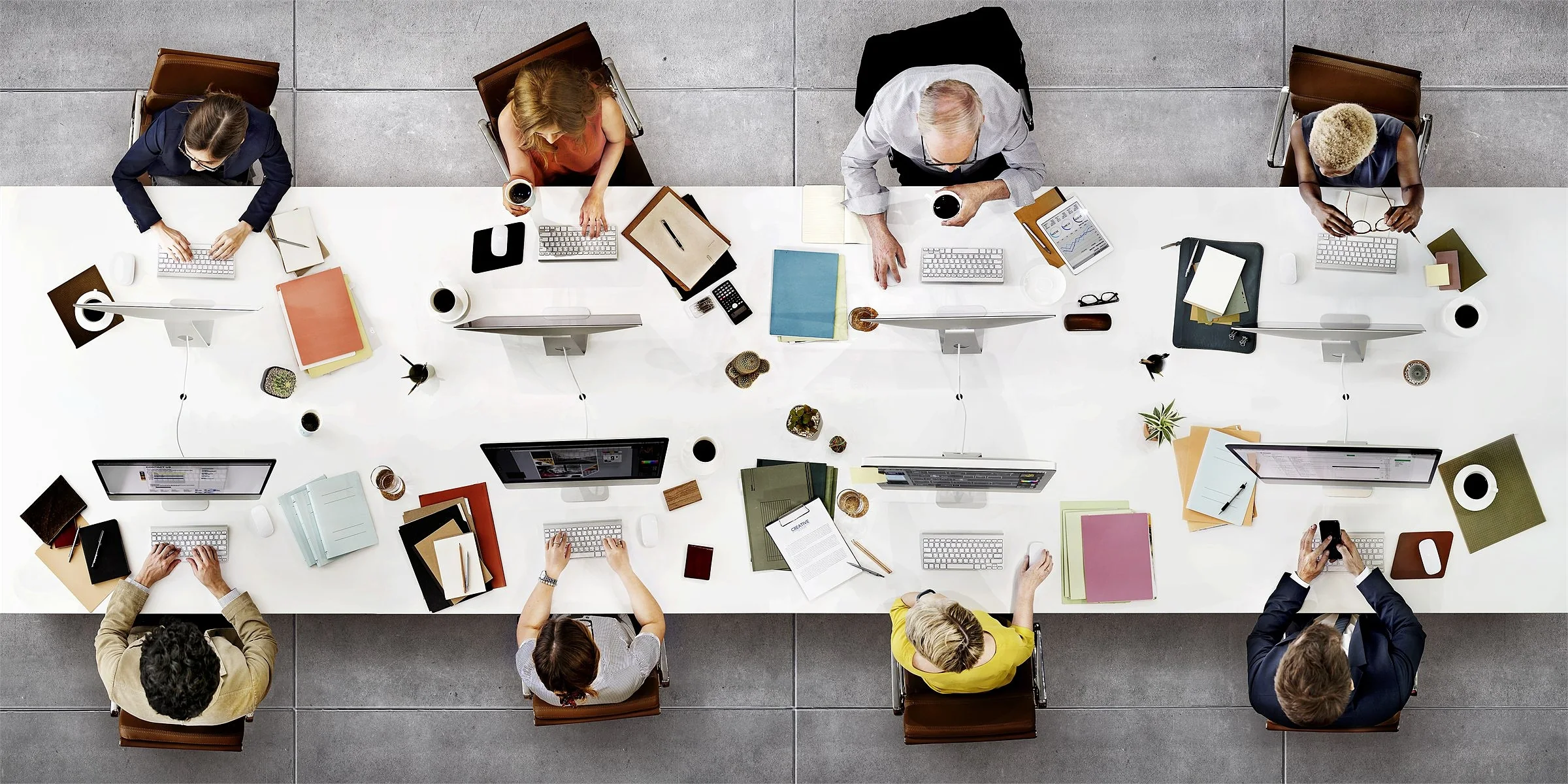 Digital service planning and connected team systems